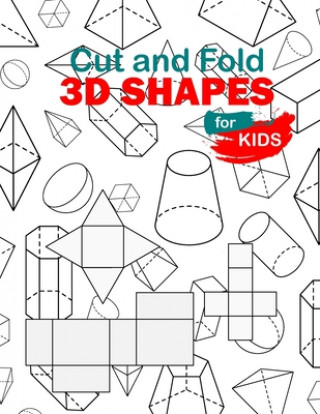 Könyv Cut and Fold 3D shapes for kids Modpub Publishing