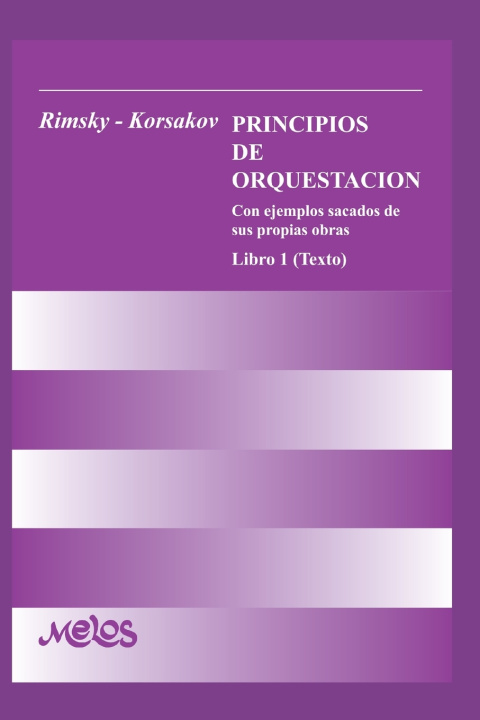 Boek Principios de Orquestacion Nicolas Rimsky -. Korsakov