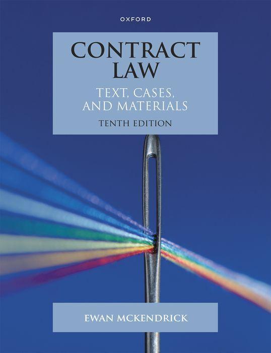 Книга Contract Law 