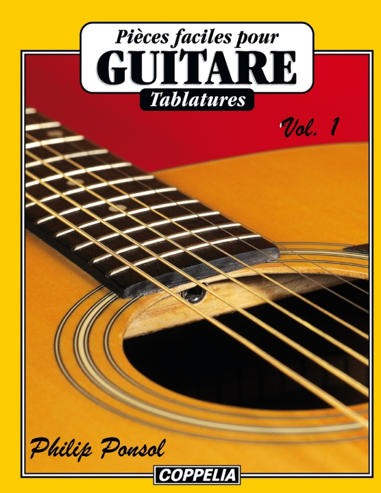 Knjiga Pi?ces faciles pour Guitare Philip Ponsol
