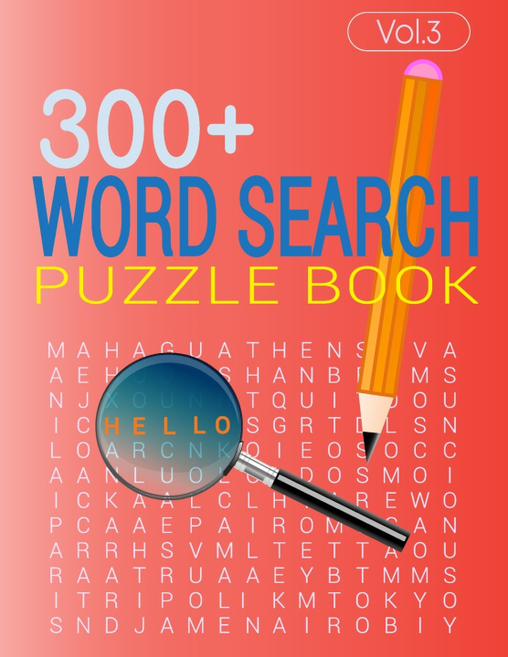 Boek 300+ WORD SEARCH PUZZLE BOOK (Vol.3): Word search book with solution Eric Johnston