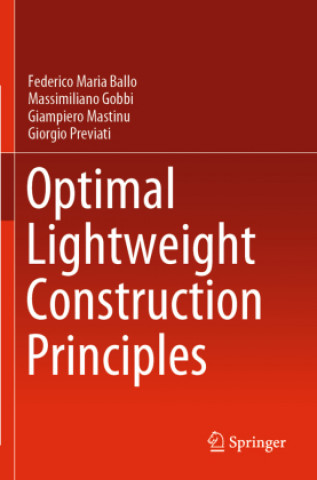 Knjiga Optimal Lightweight Construction Principles Giorgio Previati