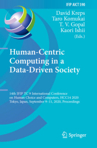 Kniha Human-Centric Computing in a Data-Driven Society Kaori Ishii