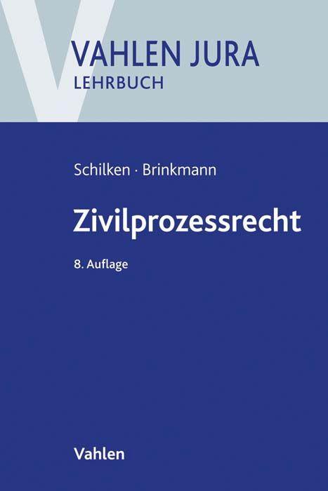 Kniha Zivilprozessrecht Moritz Brinkmann
