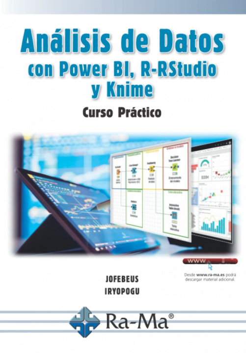 Könyv ANÁLISIS DE DATOS CON POWER BI, R-RSTUDIO Y KNIME 