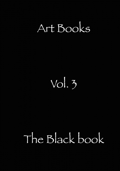 Buch Black book Art Books