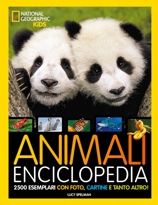 Kniha grande enciclopedia degli animali Lucy Spelman