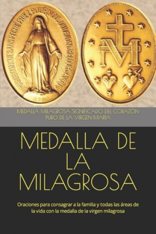 Kniha Medalla de la Milagrosa Meda Corazón Puro de la Virgen María