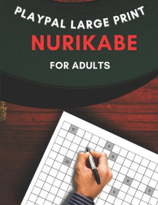 Knjiga Large print Nurikabe activity book Exclusive Creative Kontrol