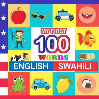 Carte my first 100 words English-swahili Queenie Blake