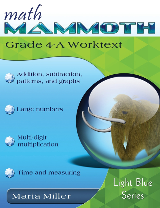 Libro Math Mammoth Grade 4-A Worktext Maria Miller