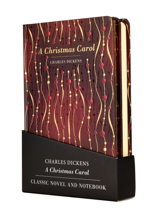 Carte A Christmas Carol Gift Pack - Lined Notebook & Novel Charles Dickens