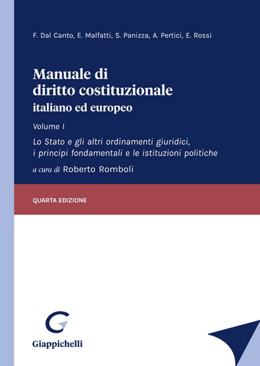 Könyv Manuale di diritto costituzionale italiano ed europeo Francesco Dal Canto