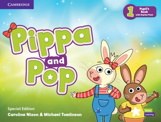 Könyv Pippa and Pop Level 1 Pupil's Book with Digital Pack Special Edition Michael Tomlinson