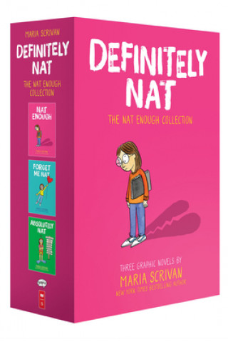 Carte Definitely Nat: A Graphic Novel Box Set (Nat Enough #1-3) Maria Scrivan