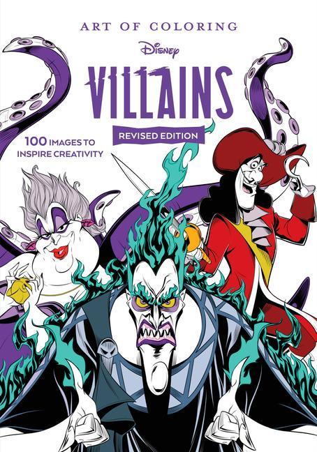 Book Art of Coloring: Disney Villains Disney Storybook Art Team