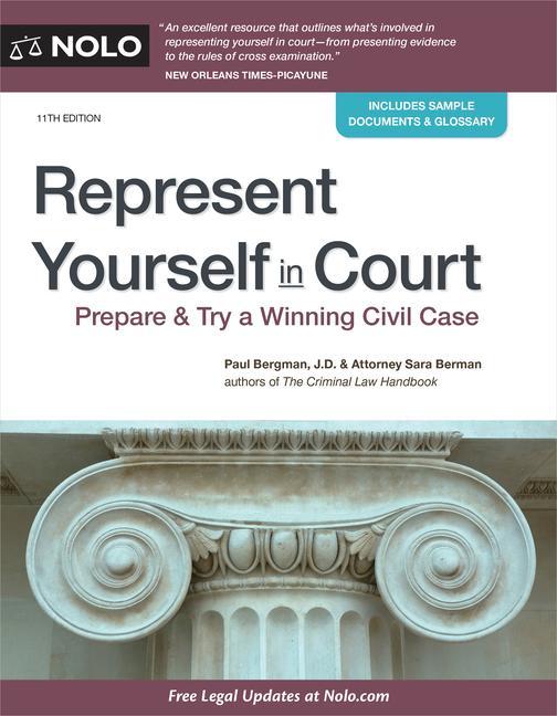 Kniha Represent Yourself in Court: Prepare & Try a Winning Civil Case 