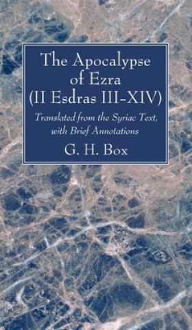 Carte Apocalypse of Ezra (II Esdras III-XIV) 