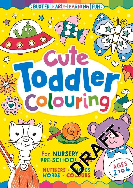 Könyv Cute Toddler Colouring Emily Twomey