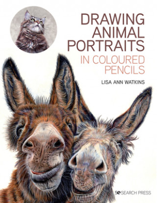 Book Drawing Animal Portraits in Coloured Pencil 