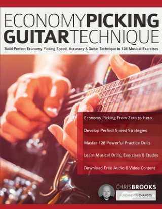 Kniha Economy Picking Guitar Technique Chris Brooks