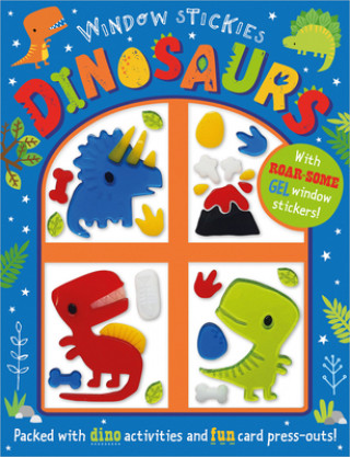 Book Window Stickies Dinosaurs Dawn Machell