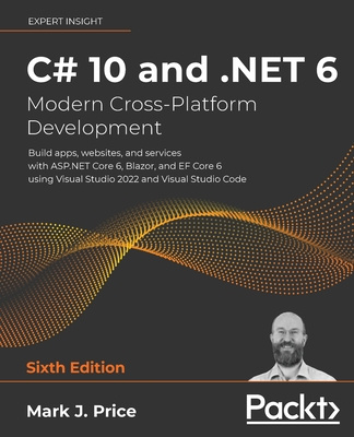 Könyv C# 10 and .NET 6 - Modern Cross-Platform Development Mark J. Price