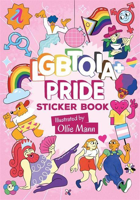Book LGBTQIA+ Pride Sticker Book Ollie Mann
