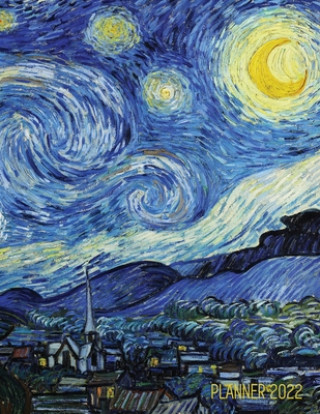 Kniha Vincent van Gogh Planner 2022 