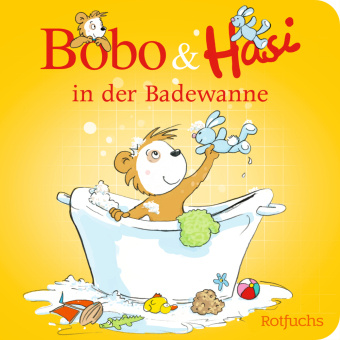 Carte Bobo & Hasi in der Badewanne Markus Osterwalder
