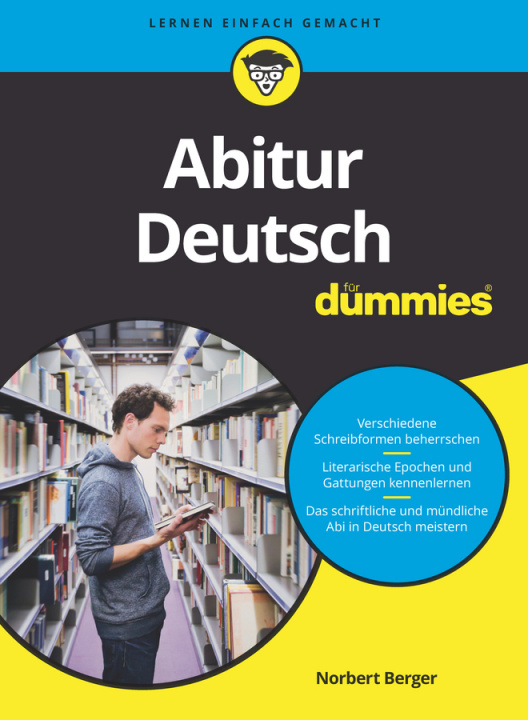 Książka Abitur Deutsch fur Dummies Norbert Berger