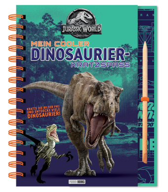 Könyv Jurassic World: Mein cooler Dinosaurier-Kratzspaß 