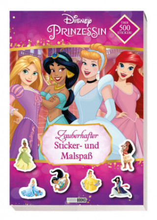Könyv Disney Prinzessin: Zauberhafter Sticker- und Malspaß 