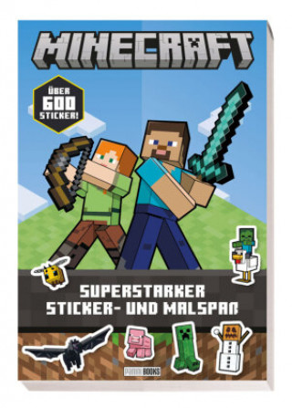 Könyv Minecraft: Superstarker Sticker- und Malspaß 