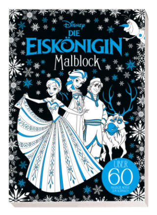 Knjiga Disney Die Eiskönigin: Malblock: über 60 magische Motive zum Ausmalen Panini