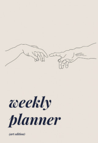 Könyv weekly planner - art edition 