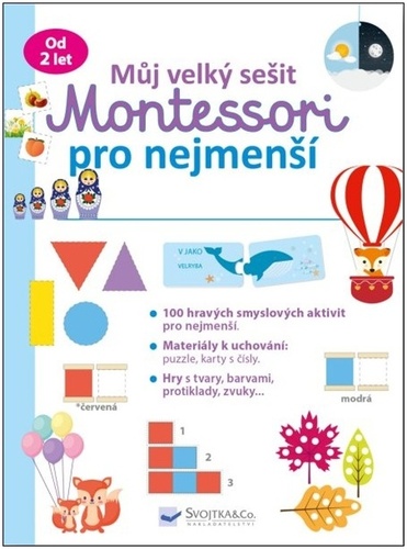 Book Můj velký sešit - Montessori pro nejmenší 
