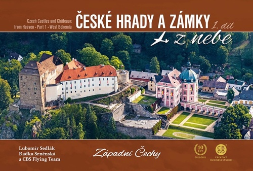 Kniha České hrady a zámky z nebe Západní Čechy Radka Srněnská