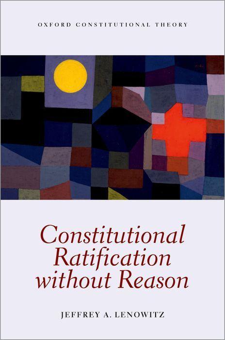 Knjiga Constitutional Ratification without Reason Lenowitz