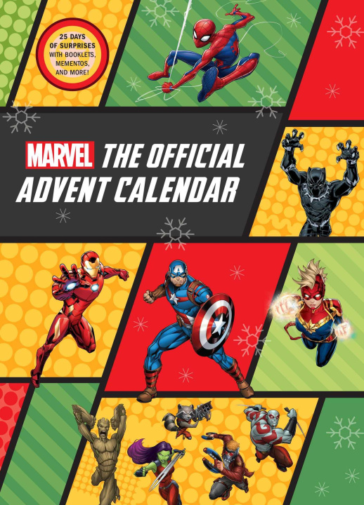 Kalendár/Diár Marvel: The Official Advent Calendar Insight Editions