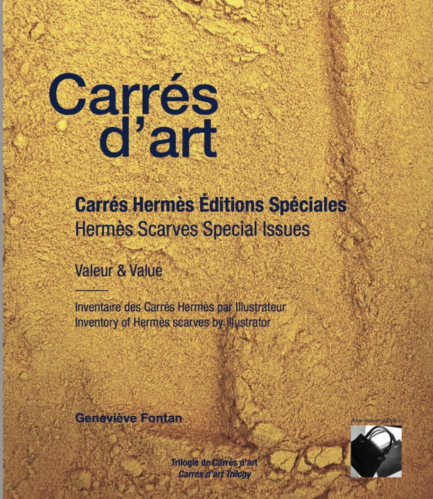 Book CARRES D'ART CARRES HERMES EDITIONS SPECIALES - VALEUR&VALUE FONTAN
