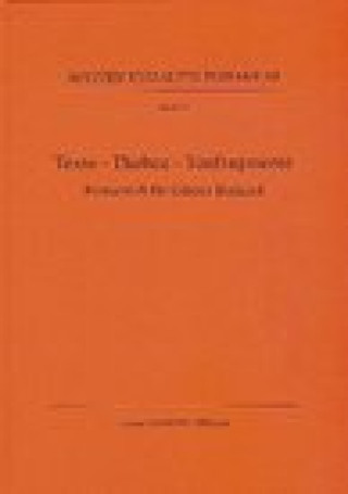 Book Texte - Theben - Tonfragmente: Festschrift Fur Gunter Burkard Dieter Kessler