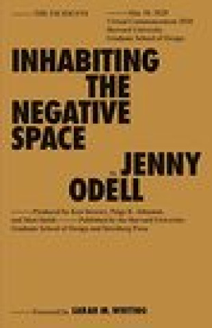 Kniha Inhabiting the Negative Space Jenny Odell