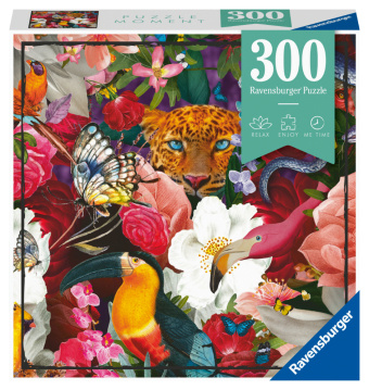 Joc / Jucărie Ravensburger Puzzle - Flowers - Puzzle Moment 300 Teile 