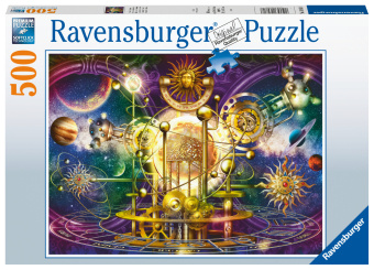 Joc / Jucărie Ravensburger Puzzle - Planetensystem - 500 Teile 