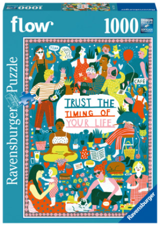 Hra/Hračka Ravensburger Puzzle - Trust the Timing of your Life - 1000 Teile 