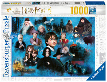 Játék Ravensburger Puzzle 17128 - Harry Potters magische Welt - 1000 Teile Harry Potter Puzzle für Erwachsene und Kinder ab 14 Jahren 