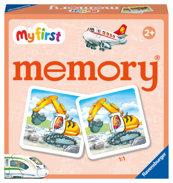 Gra/Zabawka Ravensburger - 20877 - My first memory® Fahrzeuge, Merk- und Suchspiel mit extra großen Bildkarten für Kinder ab 2 Jahren 