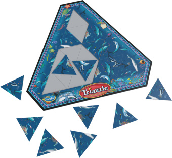 Játék ThinkFun 76491 Triazzle Delfine, ein Logikpuzzle für Kinder und Erwachsene ab 8 Jahren 
