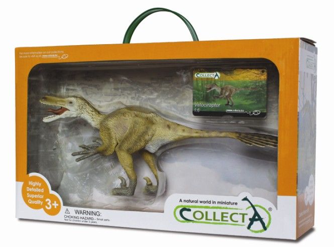 Könyv Dinozaur velociraptor Collecta deluxe 